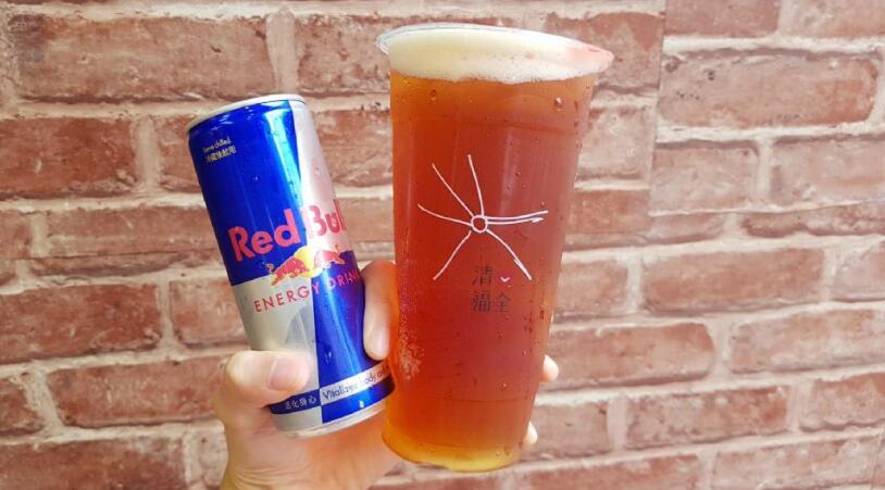 清心福全与Red Bull推出Red Bull红牛能量红茶！一整罐Red Bull的Red Bull红牛能量红茶