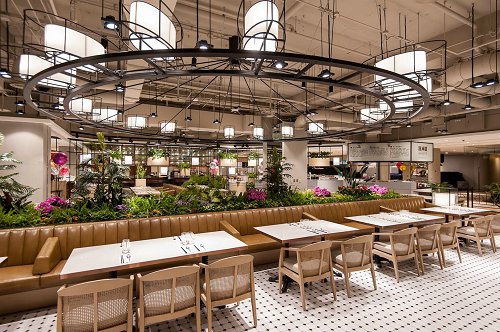 BELLAVITA美食广场全新面貌：欧式浪漫空间、异国美食餐厅进驻，首创国内平板点餐！